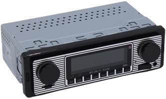 ICE Power IP-D141B Retro-style deckless USB/MP3/SD/BT, front AUX in (fixed)