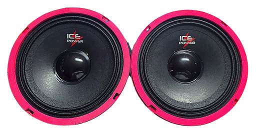 ICE Power IPS-1696R 6.5" midrange 3-way speaker (red) (pair)