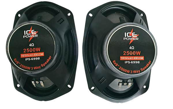 ICE Power IPS-6998 6x9" 3-way speaker (Tsunami series) (pair)