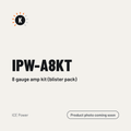 ICE Power IPW-A8KT 8 gauge amp kit (blister pack) – placeholder image, product photo coming soon
