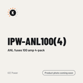 ICE Power IPW-ANL100(4) ANL fuses 100 amp 4-pack – placeholder image, product photo coming soon