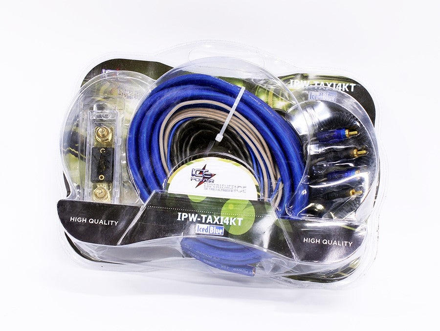 ICE Power IPW-TAXI4KT 4 gauge amp taxi wiring kit